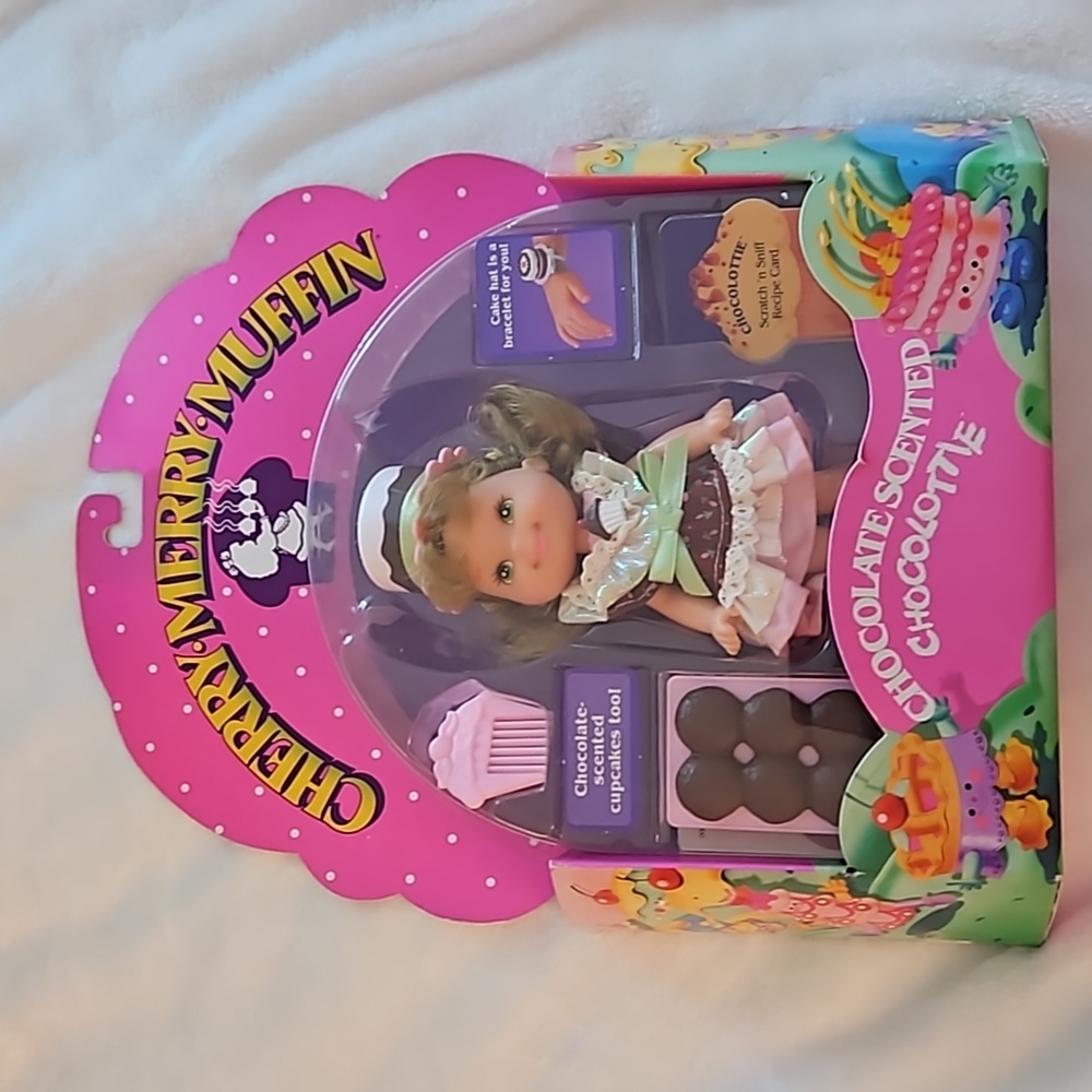 NEW Vintage Cherry Merry Muffin Original Chocolottie Doll